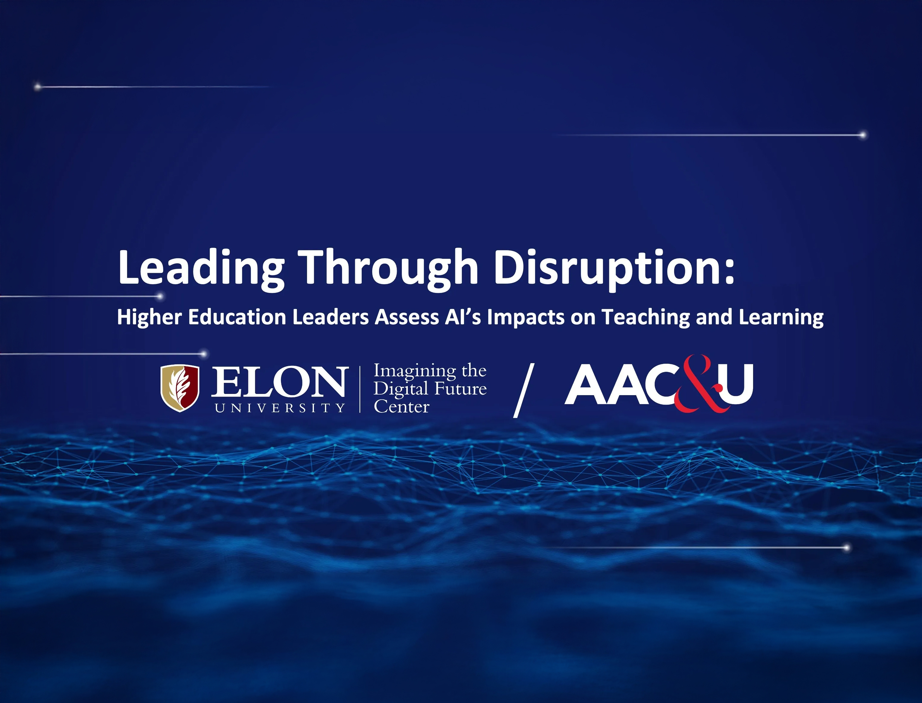 Image for Elon/AAC&U survey focuses on AI’s impact on teaching and learning