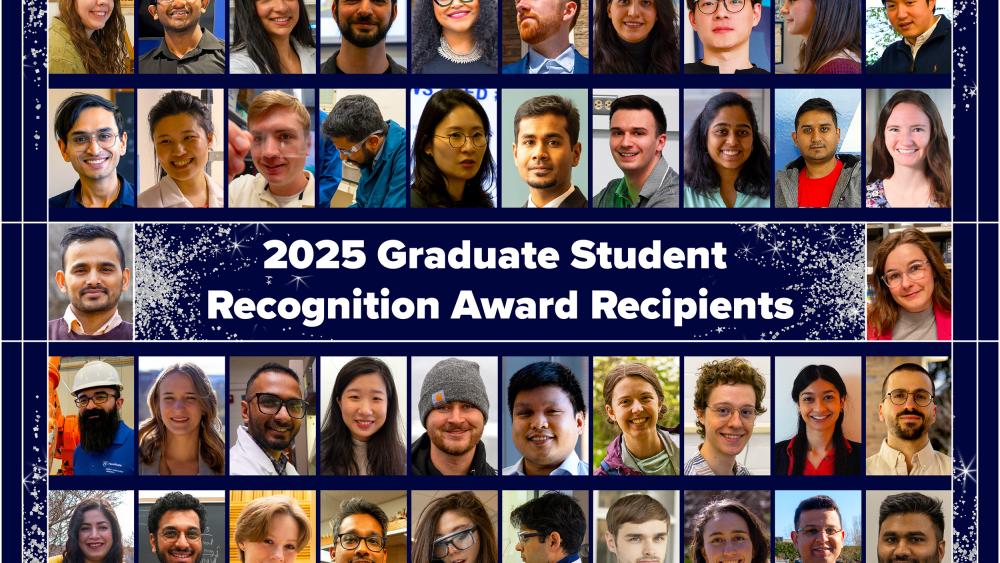 Image for Forty-two graduate students recognized with University awards