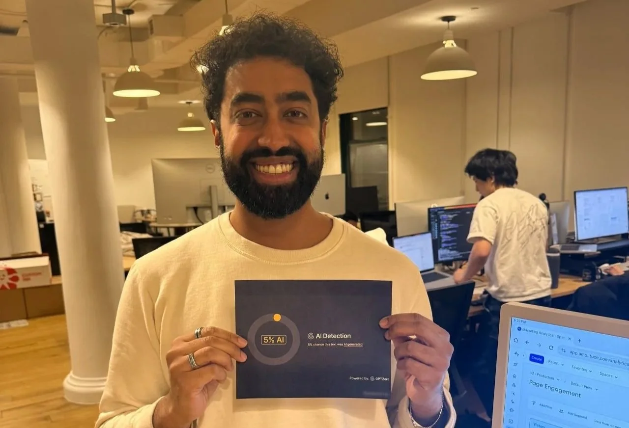 GPTZero Growth Lead says education exposed the AI trust gap first