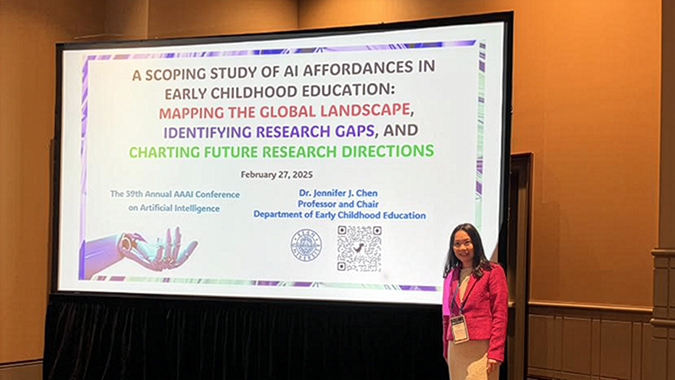 Image for Kean Professor Leads Research on Role of AI in Early Childhood Education