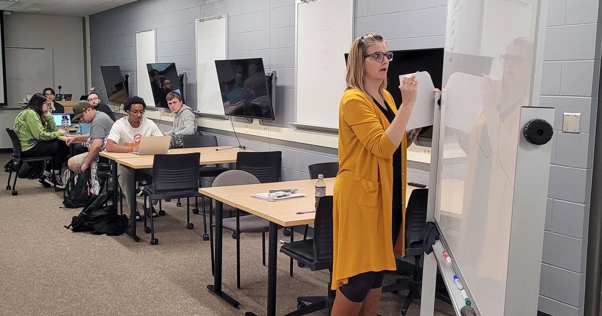 Stout's AI education approach sees faculty research in business technology and elsewhere