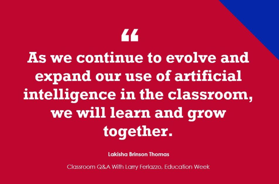 Image for Teachers Share More Ways to Engage AI in the Classroom (Opinion)