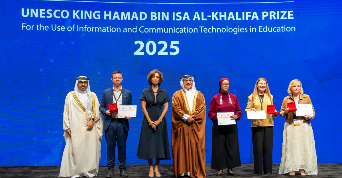 UNESCO recognizes four initiatives promoting the responsible use of AI in education